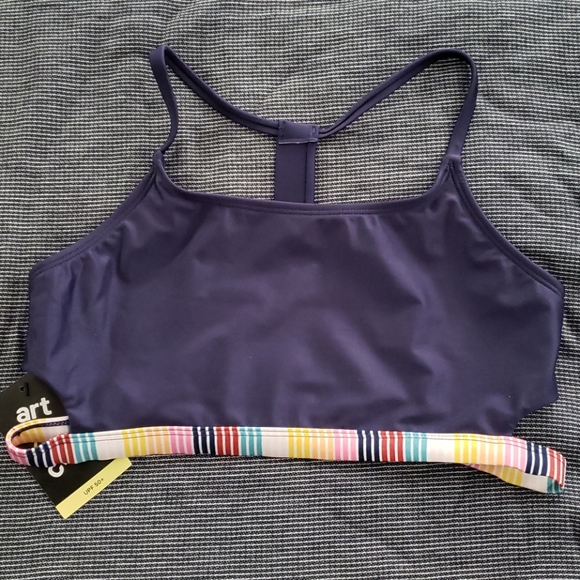Art Class Bathing Suit Top Girl Size XL 14/16 - Picture 1 of 5